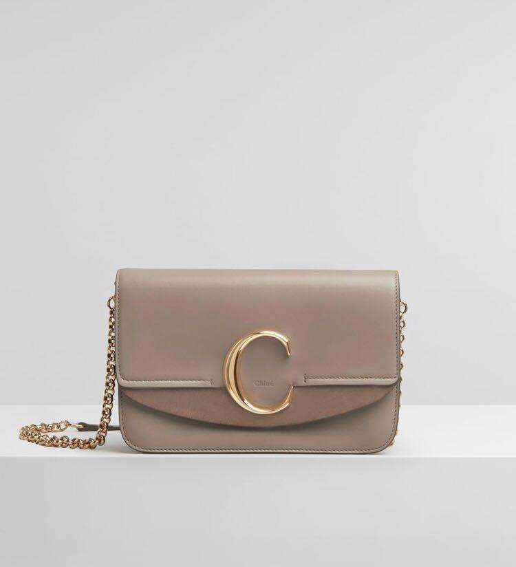 Chloe C ring shoulder bag Carousell