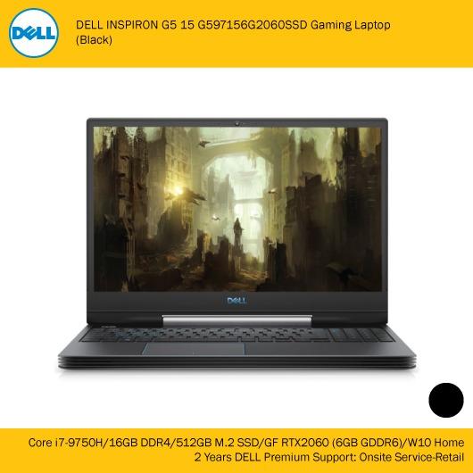 Dell Inspiron G5 15 G597156g2060ssd Gaming Laptop Black Electronics Computers Laptops On Carousell