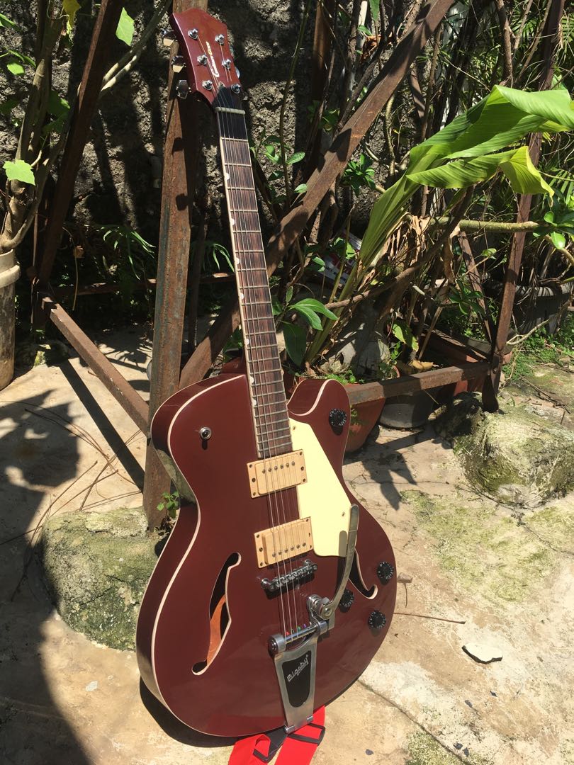 Guitar Semi Hollow Hollow Body Custom Made by Guitars Gore