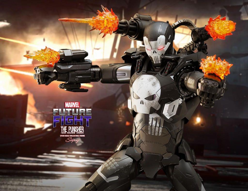 全新現貨Hottoys VGM33D28 Marvel Future Fight The Punisher War