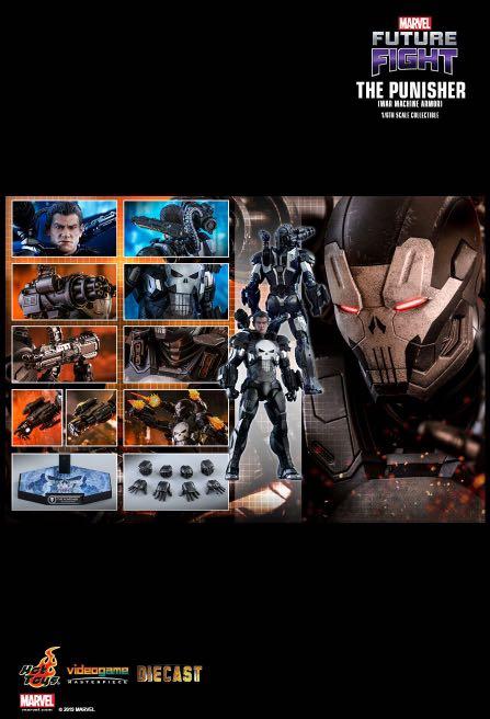 全新現貨Hottoys VGM33D28 Marvel Future Fight The Punisher War