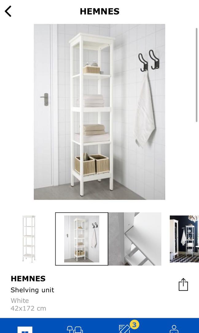 Ikea Hemnes Shelving Unit Furniture And Home Living Furniture Shelves