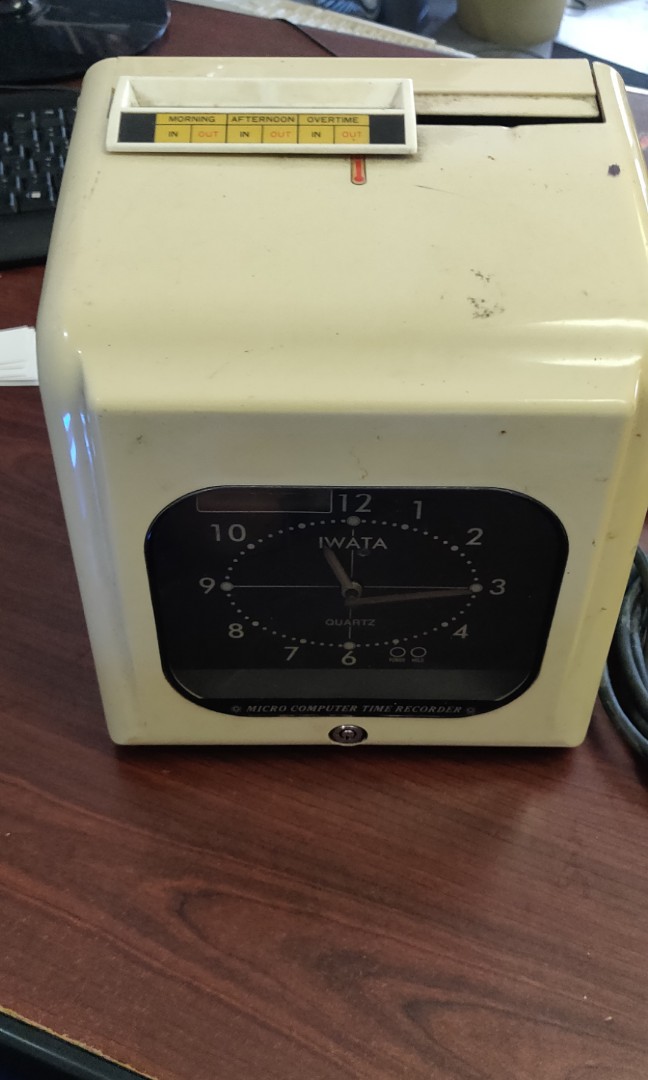 Iwata bundy clock, Audio, Portable Music Players on Carousell