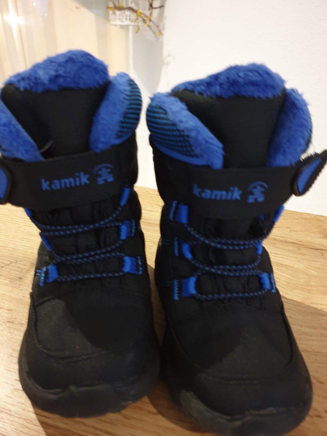 Kamik waterproof kids Winter Boots US 8 