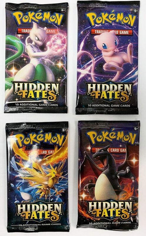 Pokemon hidden fates booster pack 1x