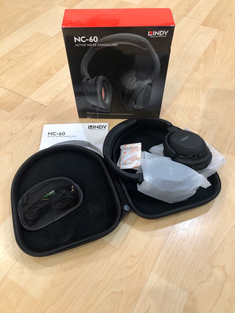 LINDY NC 60 Bluetooth Wireless Active Noise Cancelling