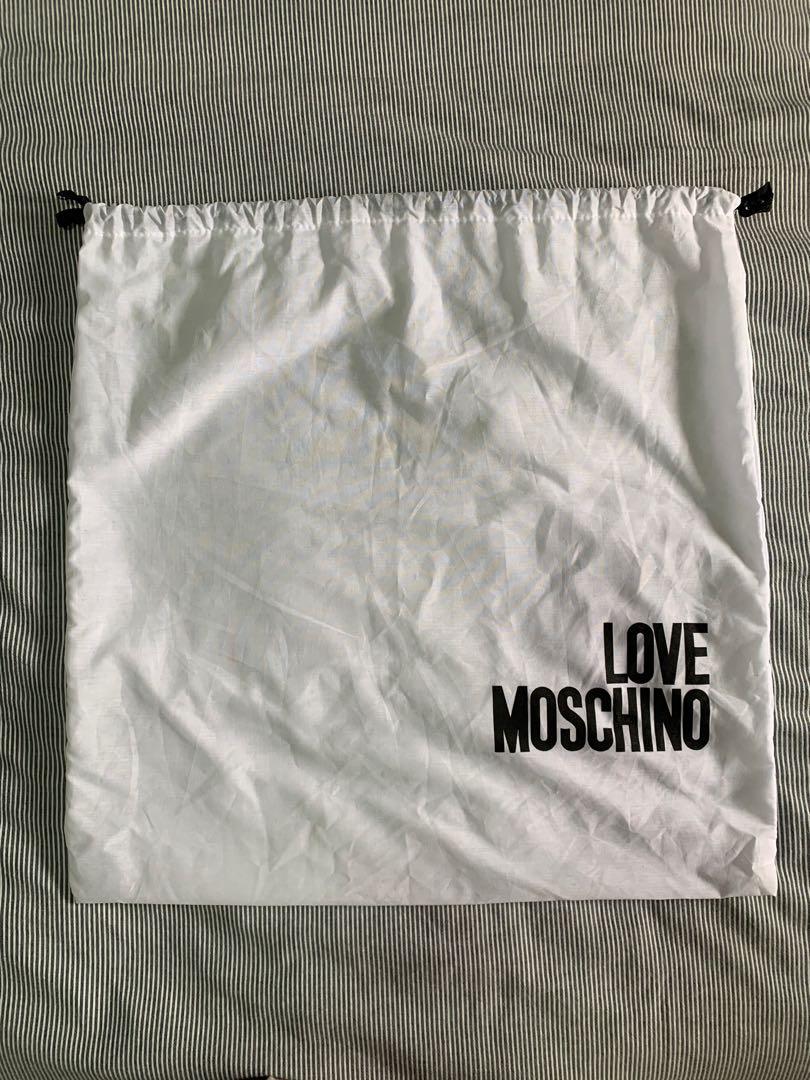 love moschino dust bag