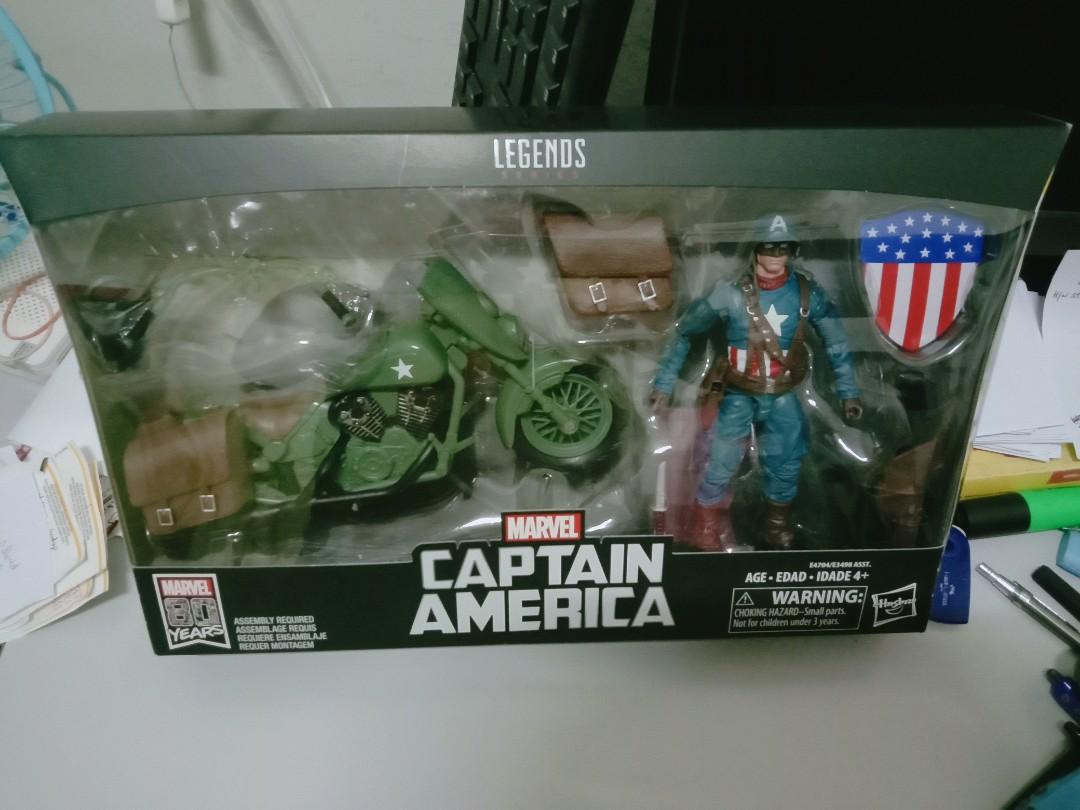 marvel legends captain america bike