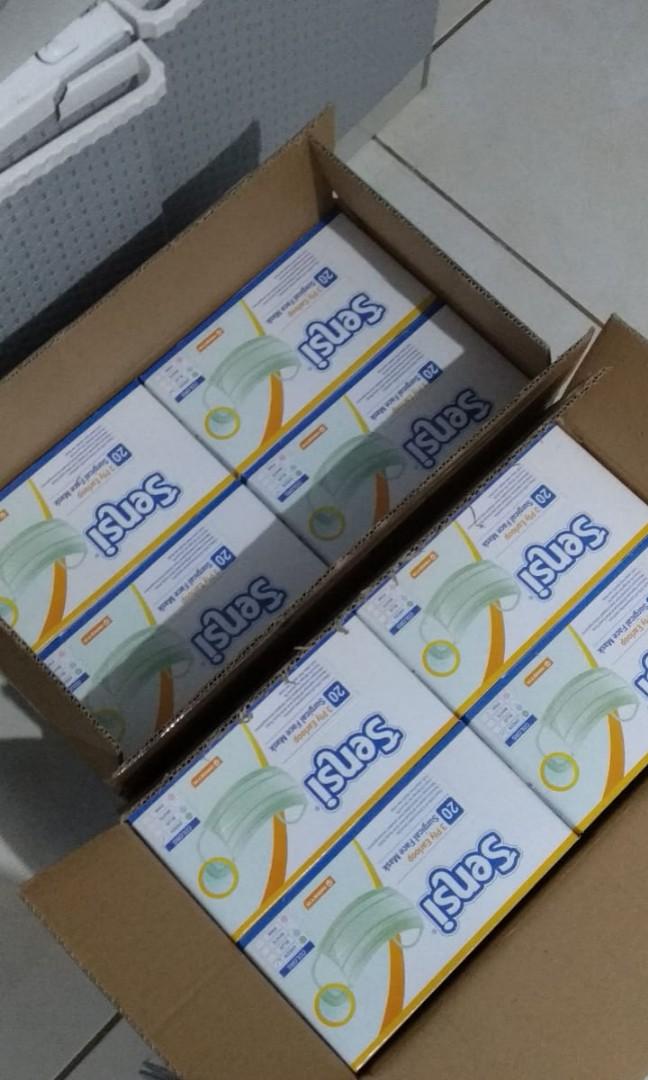 Masker Sensi Isi 20 Pcs Box Barang Yang Dicari Di Carousell