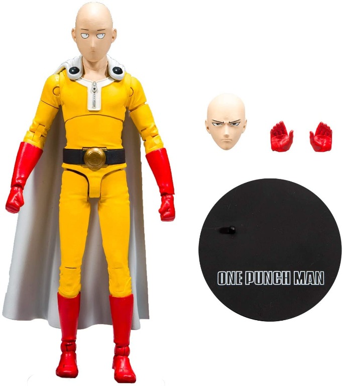 McFarlane One Punch Man Saitama Action Figure, Hobbies & Toys