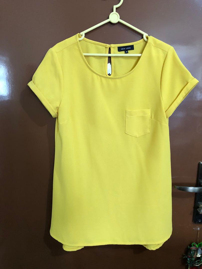 yellow tops new look