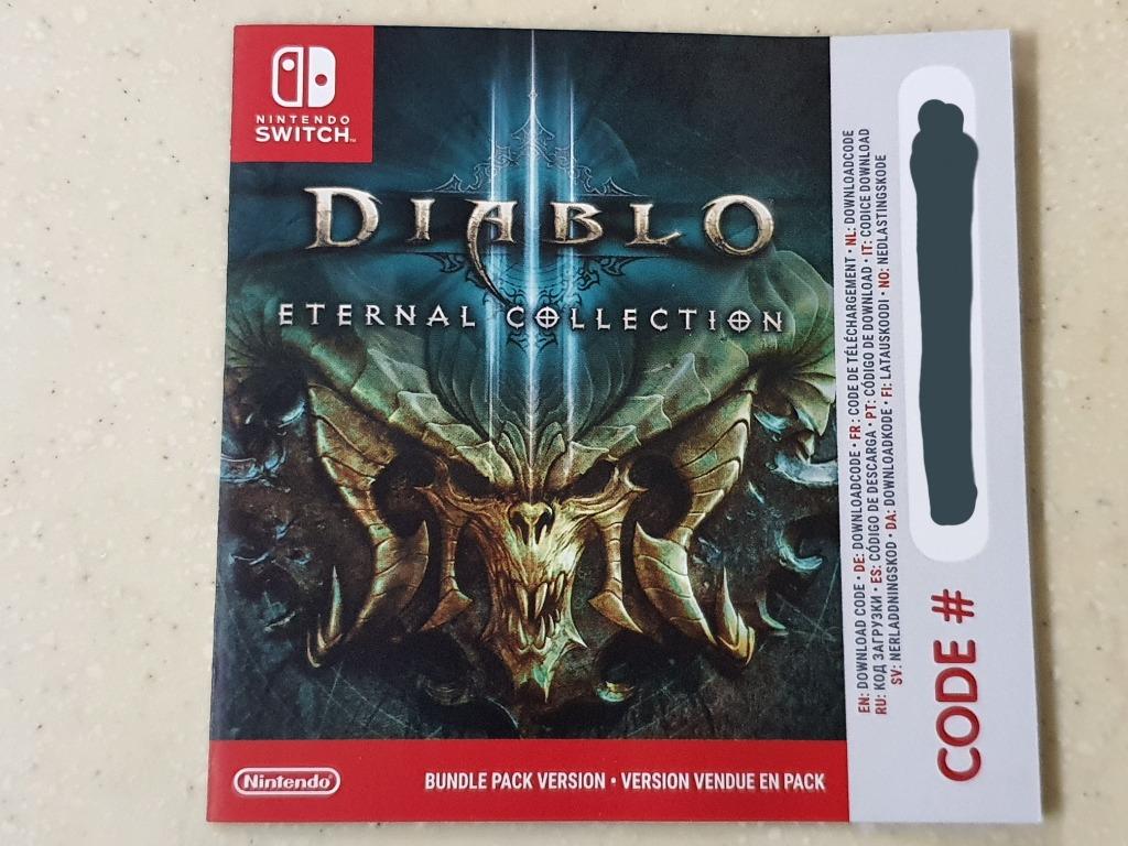Diablo 3 nintendo on sale switch digital code