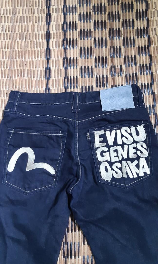 Original Evisu Genes, Men's Fashion, Bottoms, Jeans on Carousell