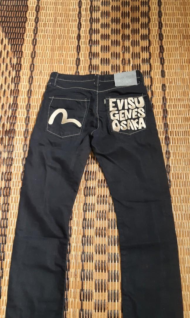 Original Evisu Genes, Men's Fashion, Bottoms, Jeans on Carousell