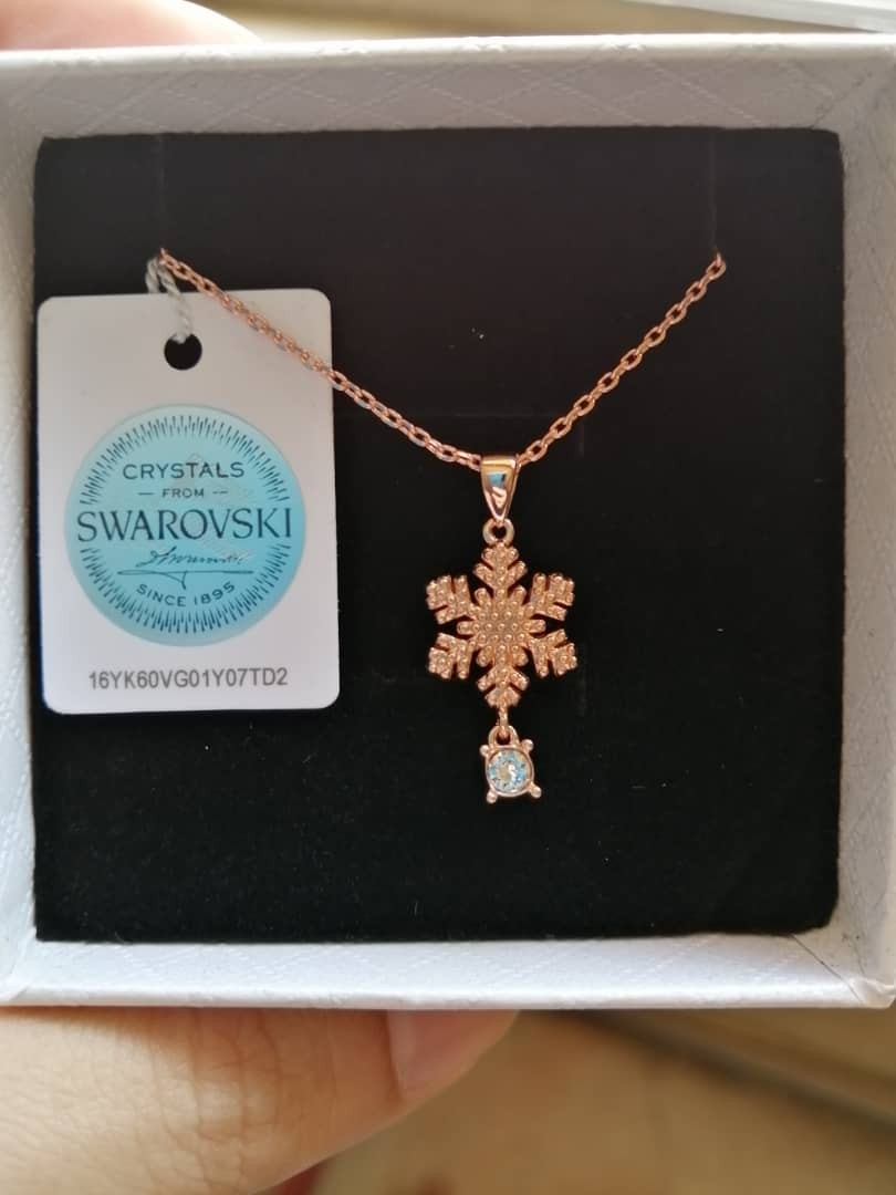 Original Swarovski Snowflake Necklace