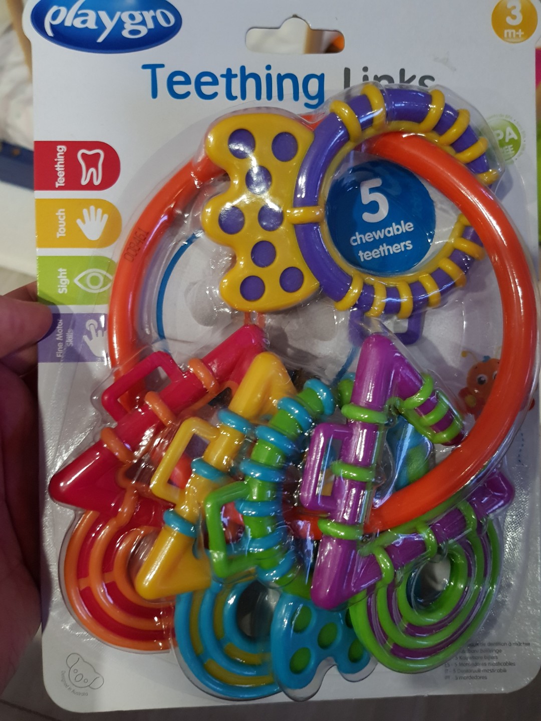 playgro teething links