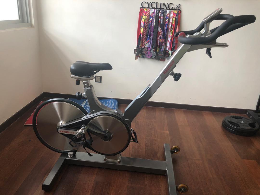 Used keiser spin bike sales for sale