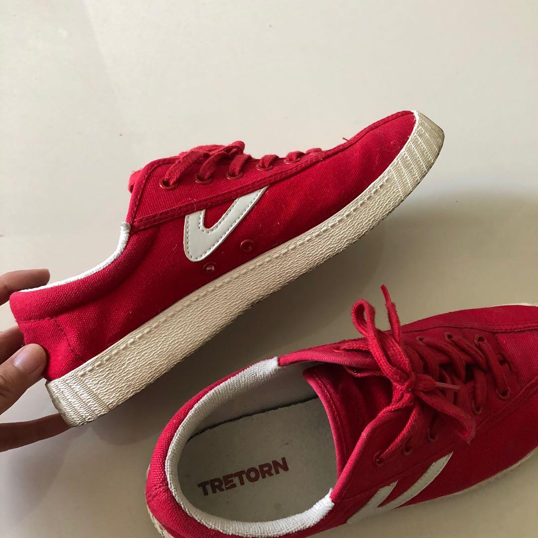 Tretorn shoes red sale