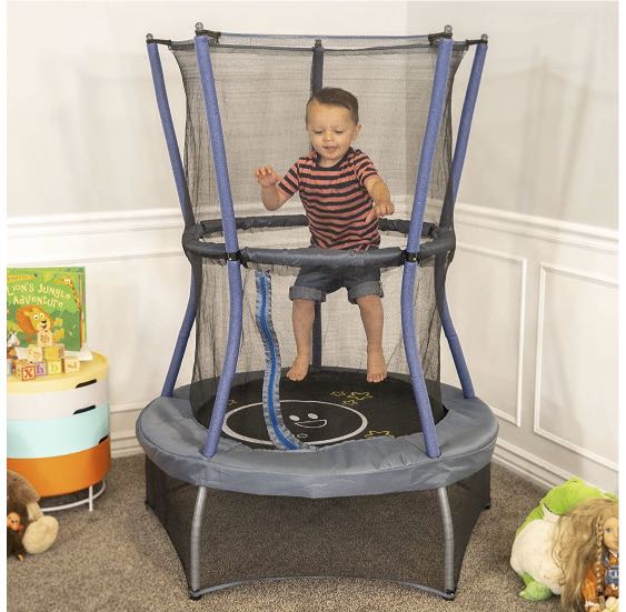 [Rent] Kids Trampoline with Safety Net, Babies & Kids, Baby Nursery ...