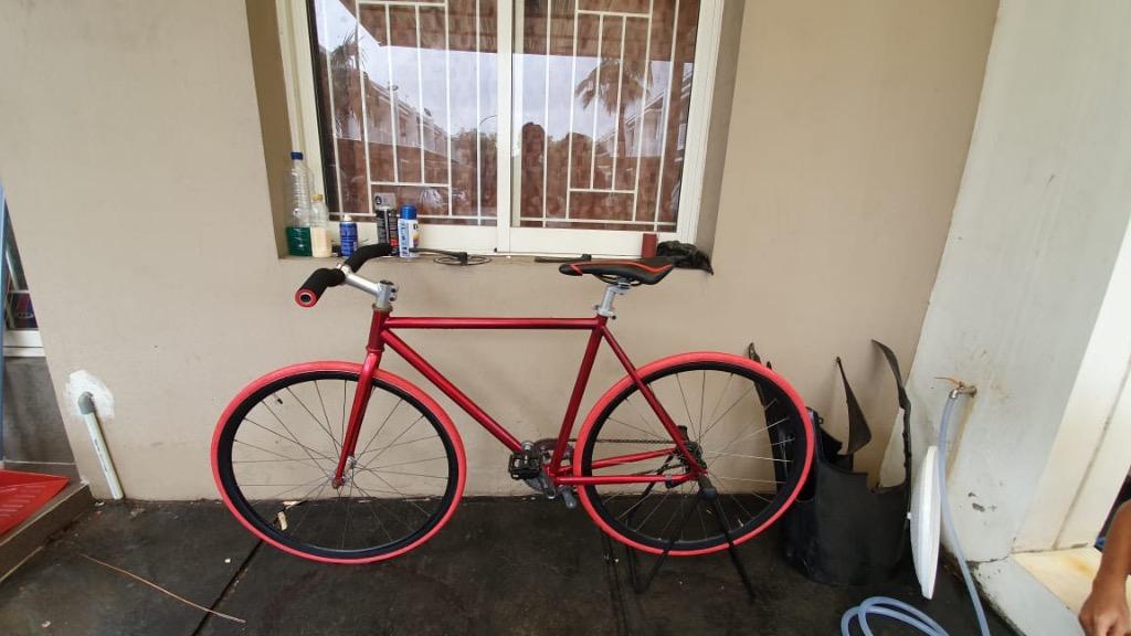 Sepeda fixie sales custom