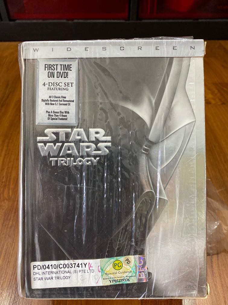 Star Wars Trilogy Dvd Box Set Music Media Cds Dvds Other Media On Carousell