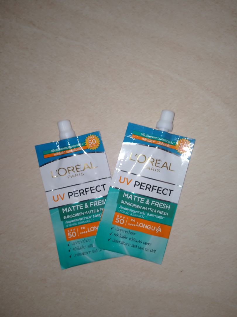 Sunscreen outlet loreal sachet