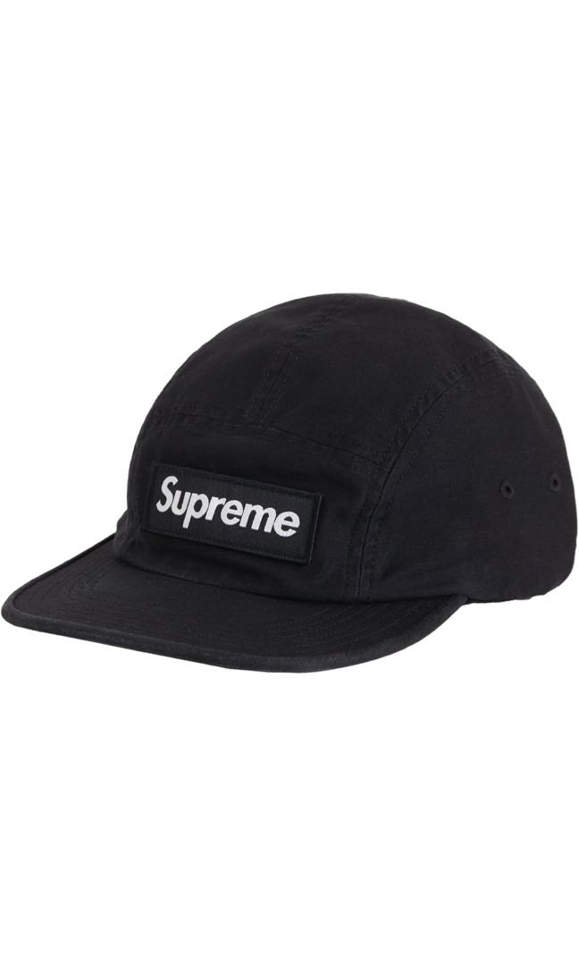 supreme military camp cap black