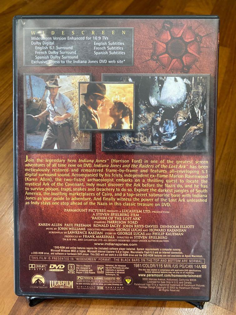 DVD Box Set - The Adventures Of Indiana Jones - Paramount - USA