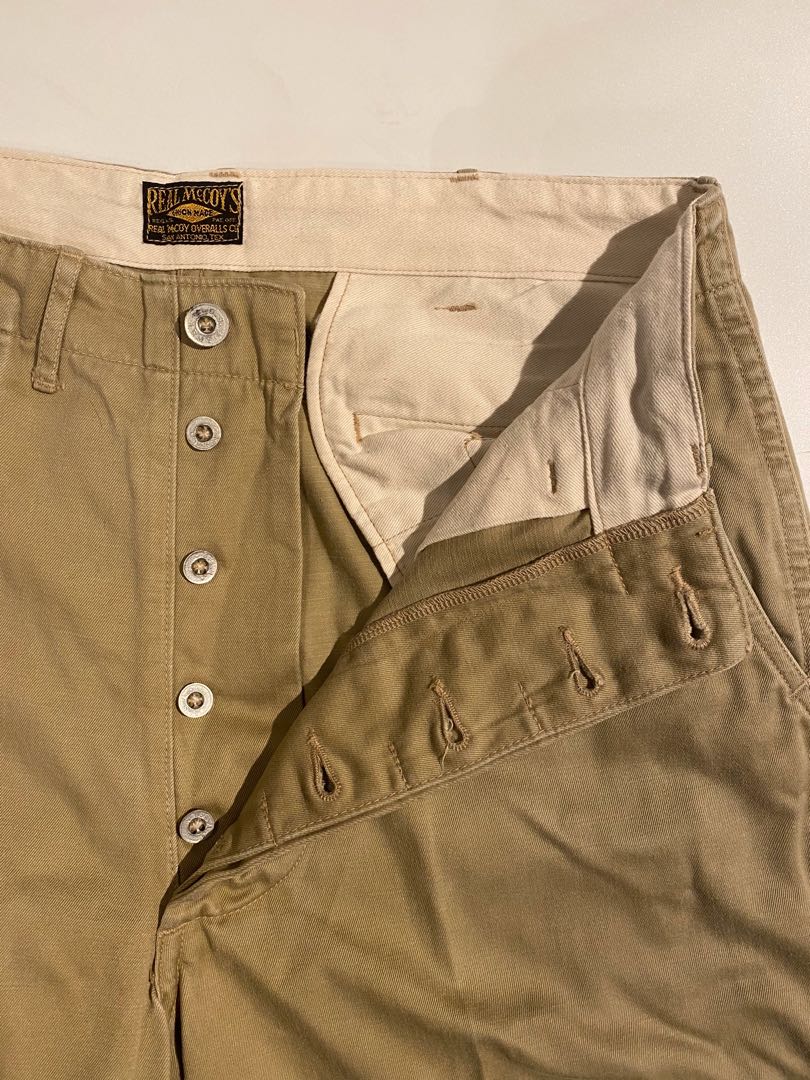 The Real Mccoys Army Chino size M, 男裝 