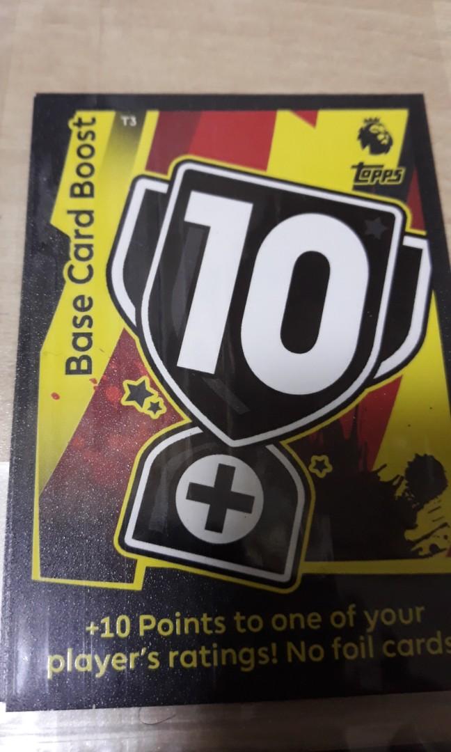 TOPPS MATCH ATTAX « PREMIER LEAGUE 2018/19 » : fiche signalétique