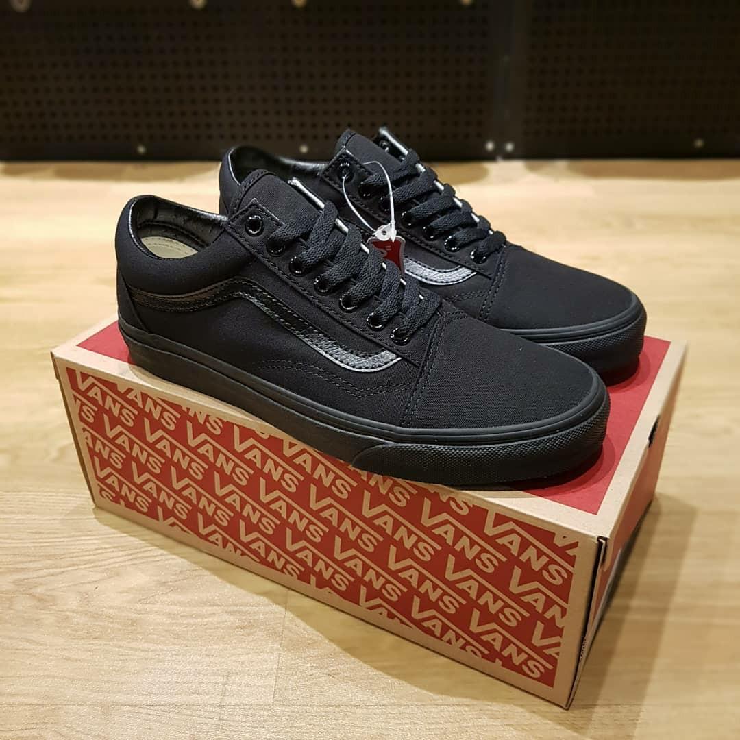 vans old skool full black original