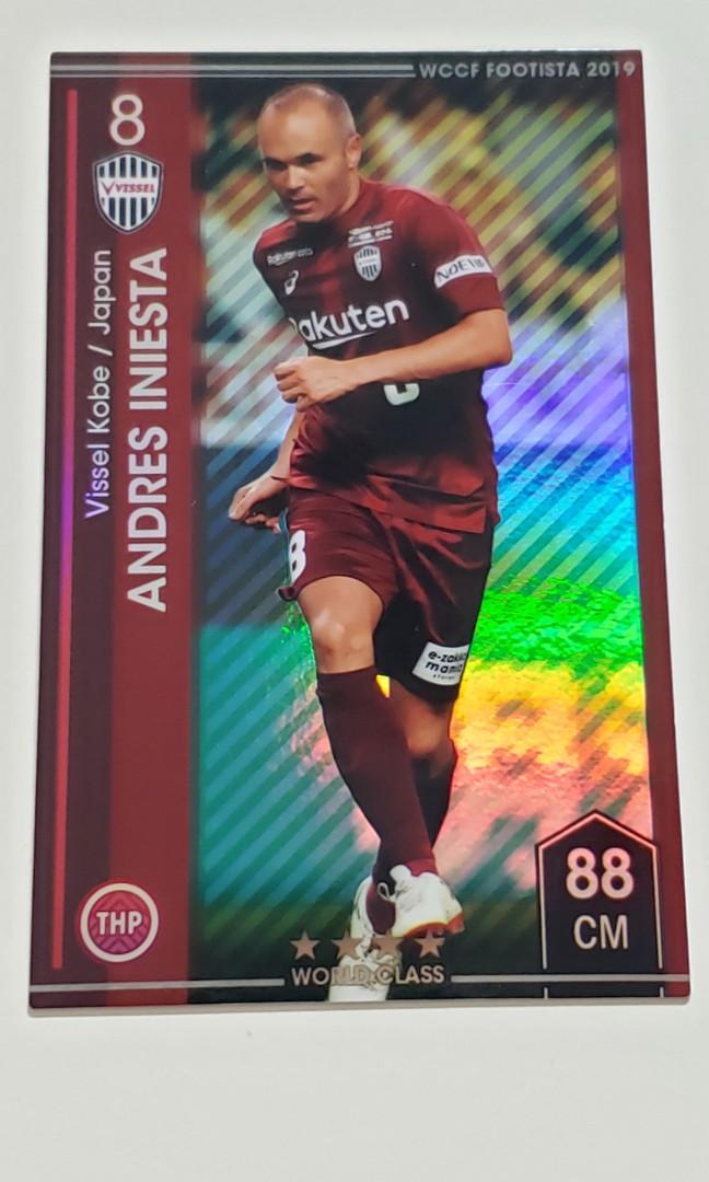 Wccf Footista 19 World Class Cm Iniesta 神戶 興趣及遊戲 收藏品及紀念品 明星周邊 Carousell