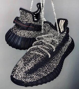 100+ affordable yeezy boost 350 v2 black reflective For Sale | Sneakers |  Carousell Singapore