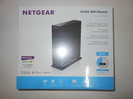 100%全新 NETGEAR WNR2000 N300 WiFI Router 路由器!