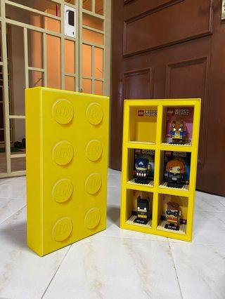 Limited Edition Lego Brick Headz With Marcos Bessa Signature