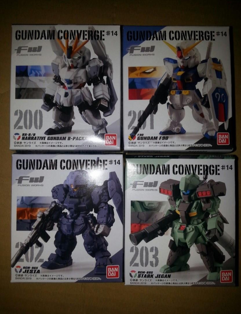高達Gundam Converge #14 200 201 202 203 RX-9/8 Narrative