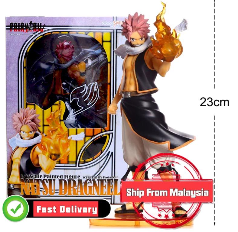 Anime Fairy Tail Natsu Dragneel Original 24cm Pvc Action Figure Model Toy  Gift - Fantasy Figurines - AliExpress