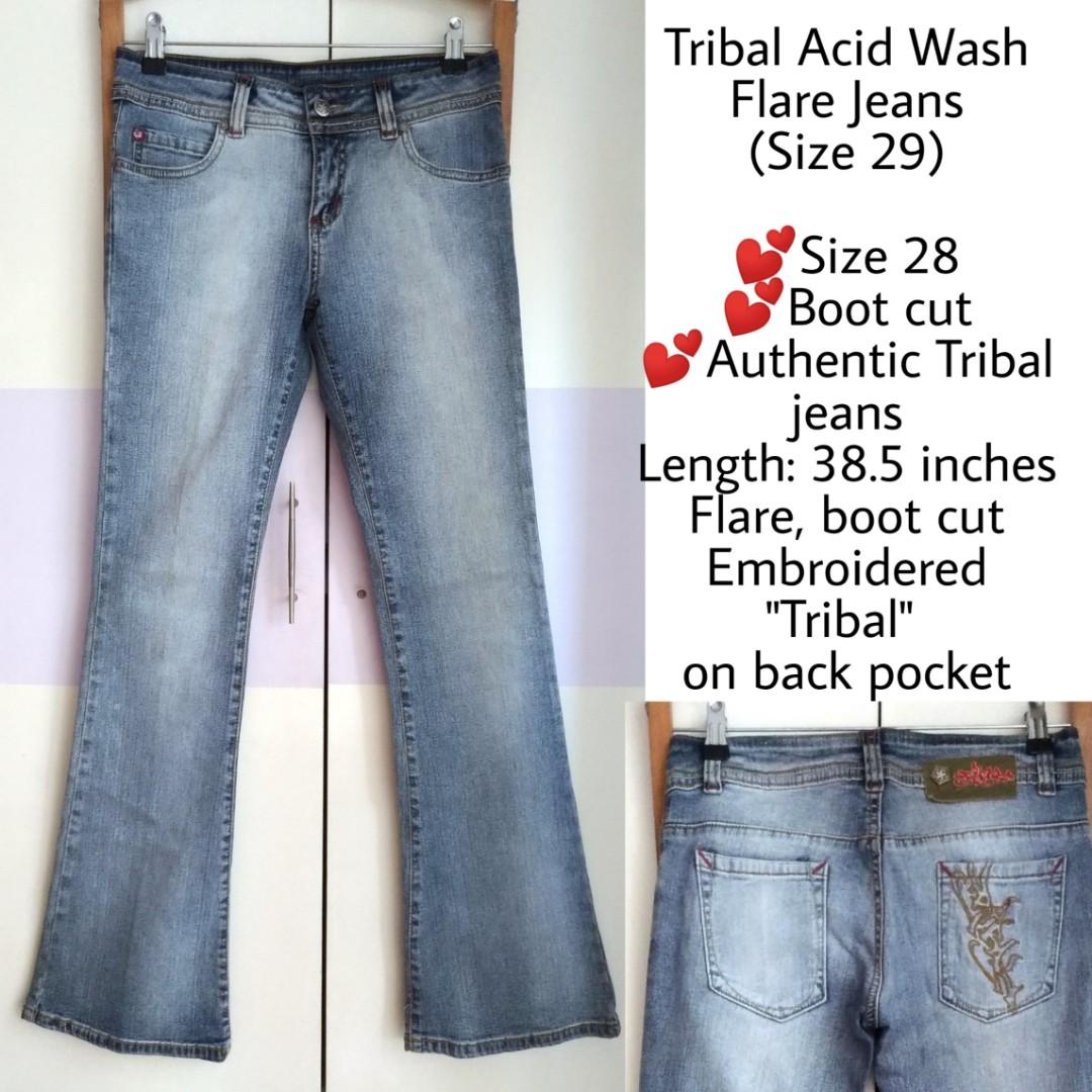 size 5 in inches jeans