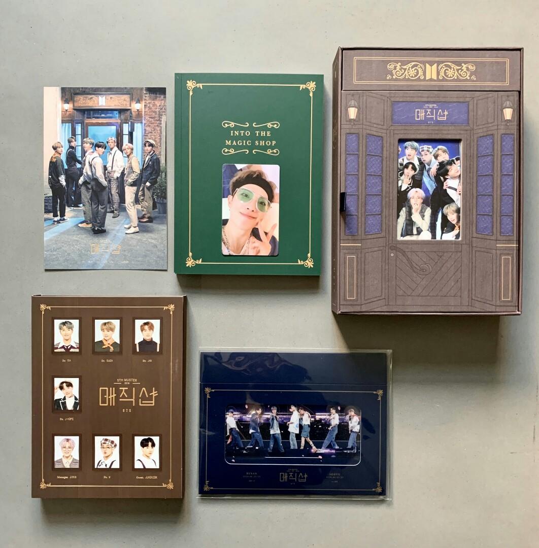 Bts Magic Shop 5th Muster Dvd Preorder Normal Eta K Wave On Carousell