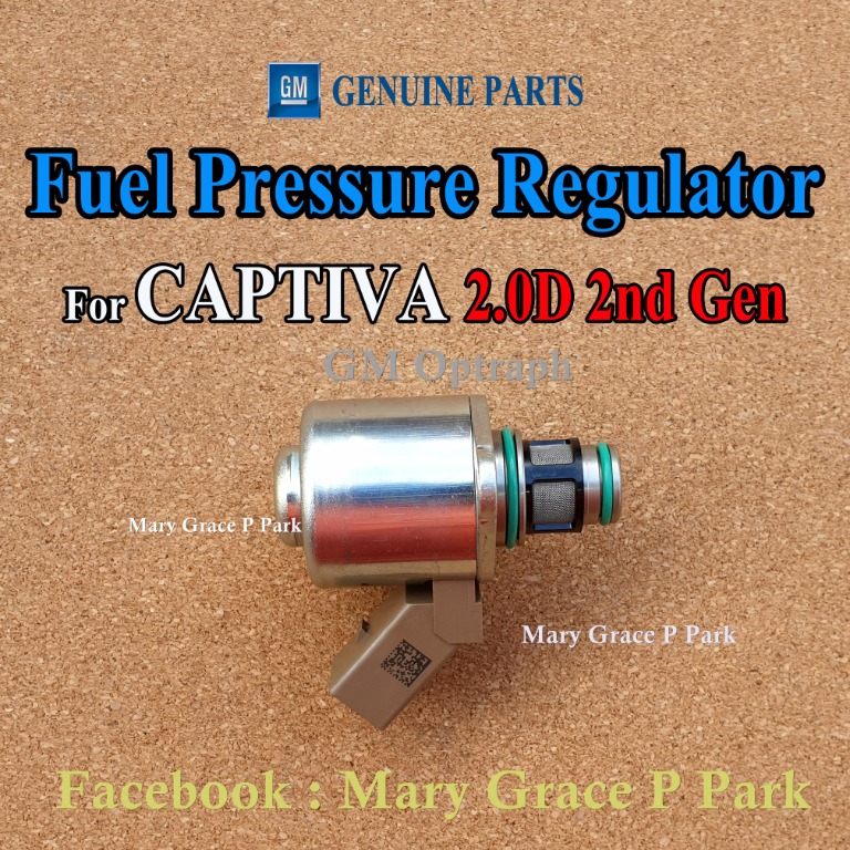 Chevrolet CAPTIVA fuel pressure regulator piston ring power pump map