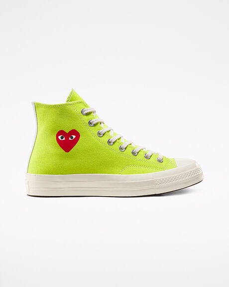 Converse cdg femme cyan outlet
