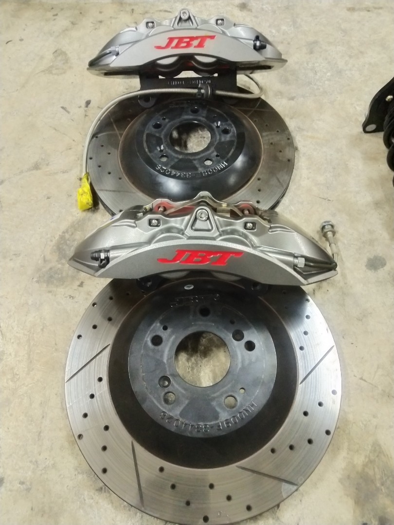 Honda civic fc/fk JBT 4pot brake kit set, Car Accessories, Car
