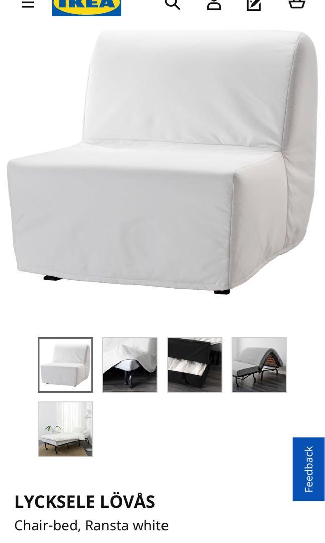 Ikea folding bed, Furniture & Home Living, Furniture, Bed Frames