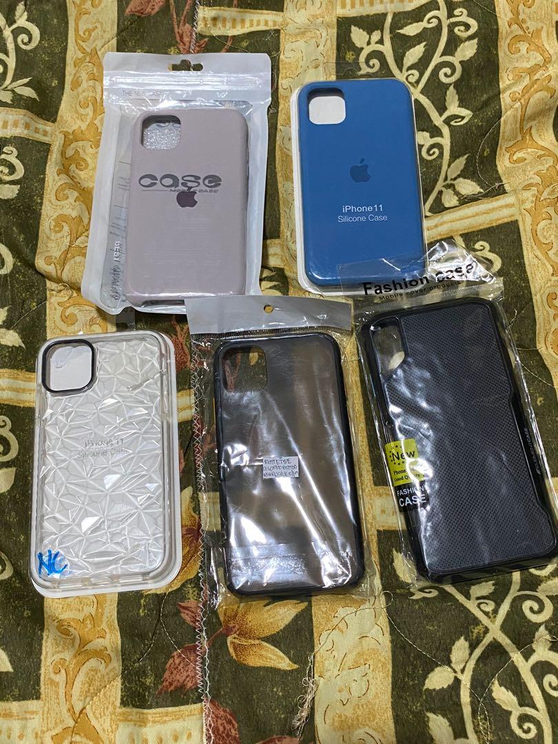 iPhone XS max and iphone 11 cases (Category: Cases & Sleeves) located in San Fernando. Submitted by aandreya_ (Listing ID 287181873, Image 1). Description: 1. for iPhone 11, never used = 150 2. Element Case for iPhone XS Max, used with flaw (photo uploaded) = 500 (original price $39.95 or around 2,000 pesos) 3. Silicon case for iPhone 11, Brandnew= 250 4. iPhone 11 soft case (diamond pattern), used once for a few hours only = 130 5. iPhone 11 sil