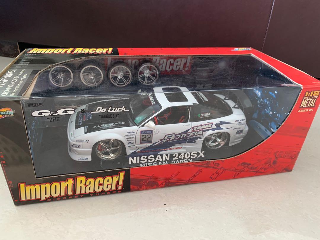 Jada Toys 1/18 Import Racer Nissan 240SX, Hobbies & Toys, Toys 