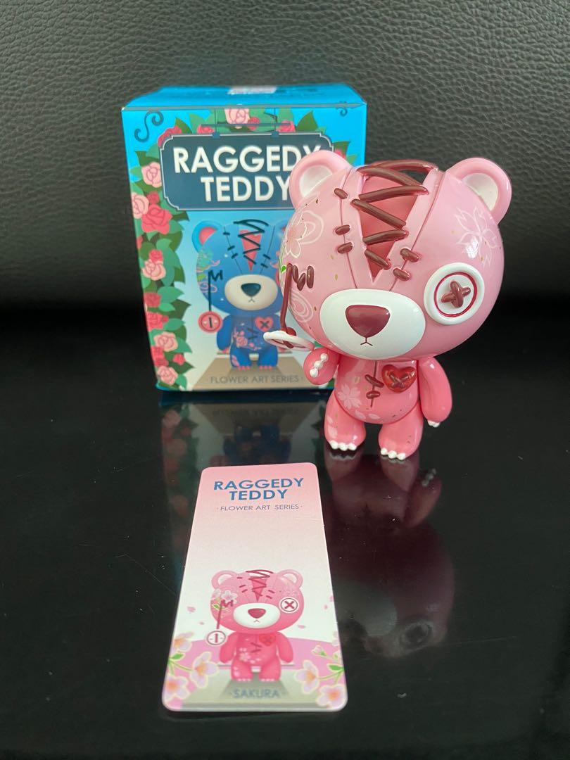 raggedy teddy bear