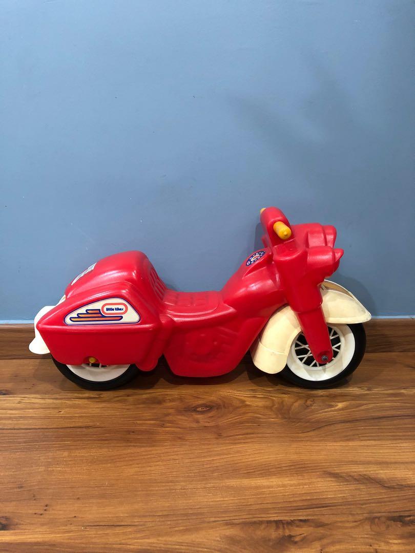 Little tikes motorcycle ride on hot sale