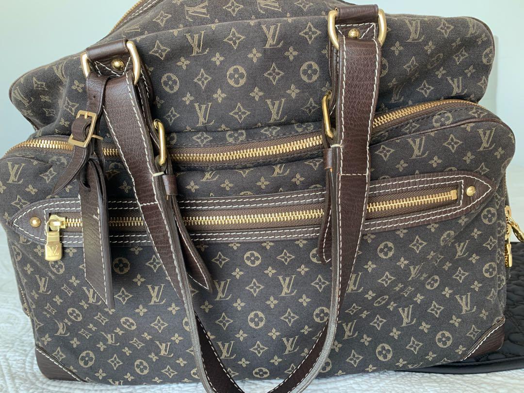 Louis Vuitton Sac A Langer Ebene Monogram Mini Lin Large Shoulder Bag   Luxury  Boycapel Vintage  Argentina