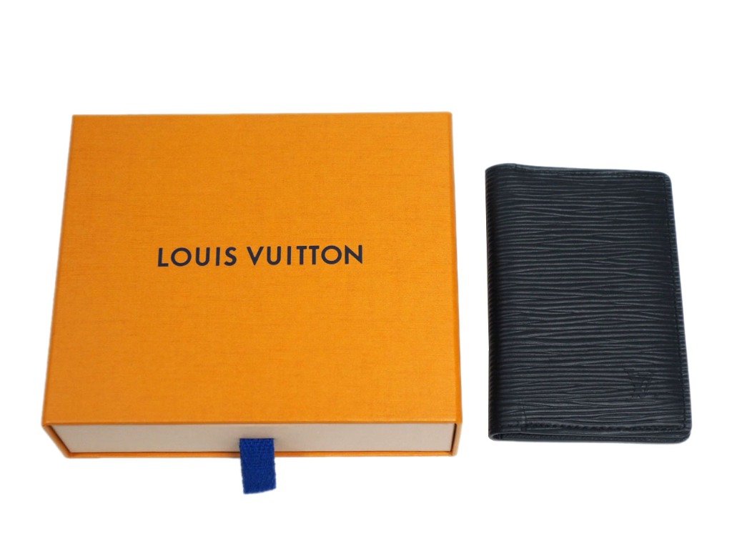 Genuine Louis Vuitton Epi Leather Pocket Organiser Black M60642