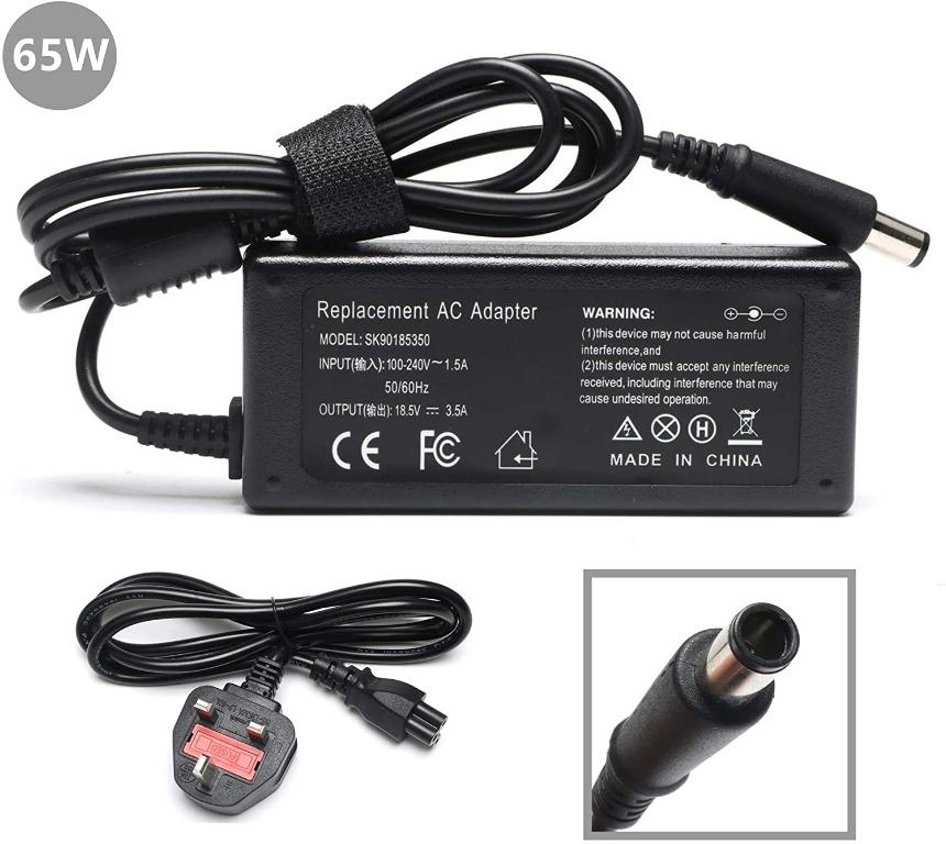 (M1282)18.5V 3.5A 65W Laptop Charger AC/DC Adapter for HP Pavilion G4